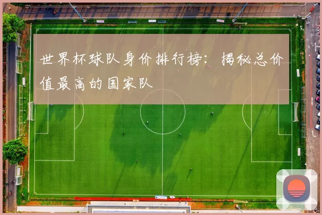 世界杯球队身价排行榜:揭秘总价值最高的国家队